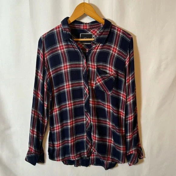 Rails Flannel Shirt – Size L, Relaxed Tartan Style - Picture 1 of 5